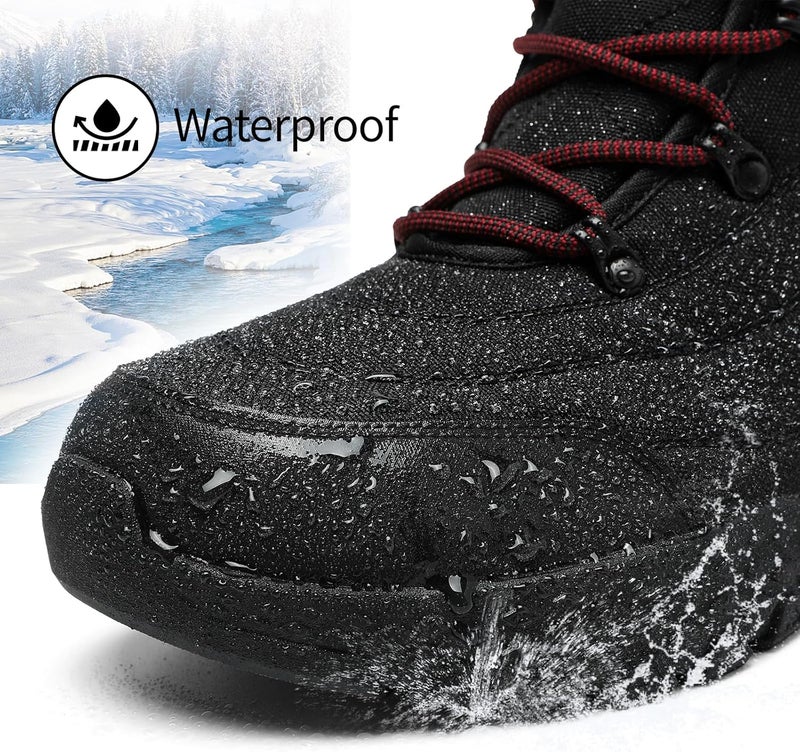 HOTBEAR Store Men's 3M Thinsulate Insulated Winter Snow Boots | Wide Toe Box | Slip-Resistant Outsole | Orthopedic & Arch Support - Image 4